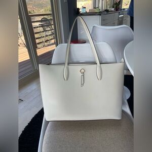 Kate Spade White Tote/Briefcase Bag